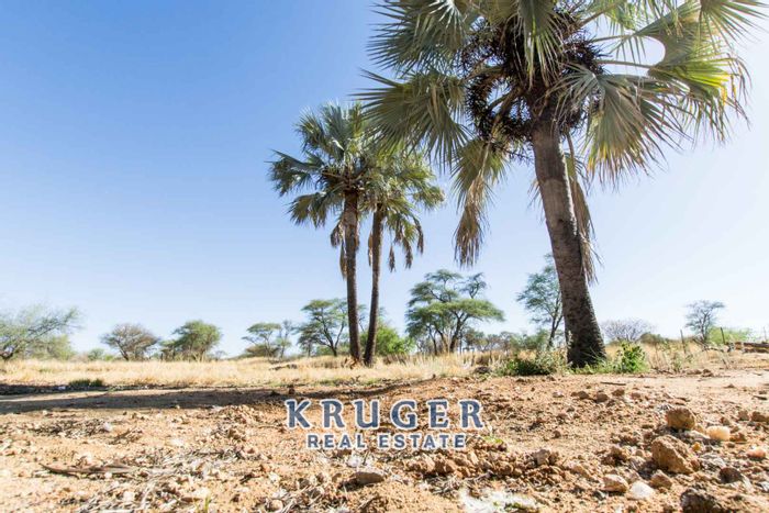 Omaruru Central Small Holding For Sale: Agricultural land, water supply, airstrip, multiple buildings.