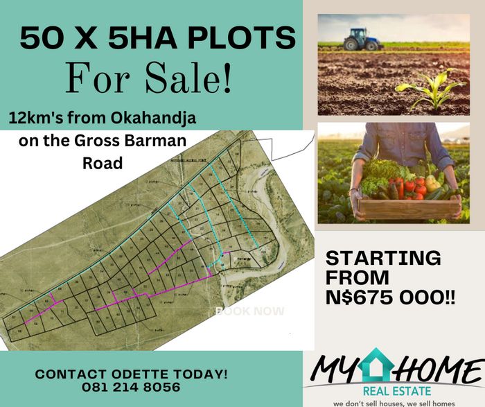 Property #2188485, Vacant Land Agricultural For Sale in Okahandja Central