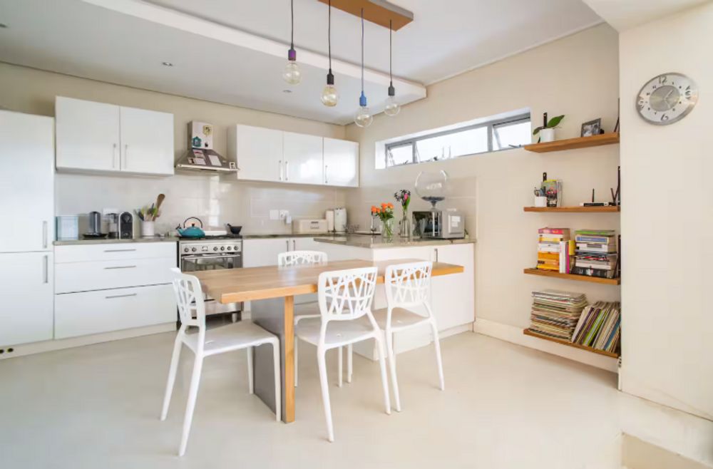 Lovely modern kitchen and dining