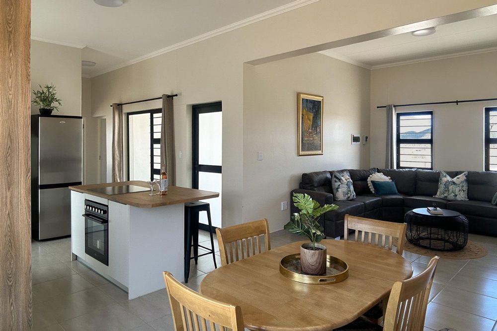 Modern open-plan living.