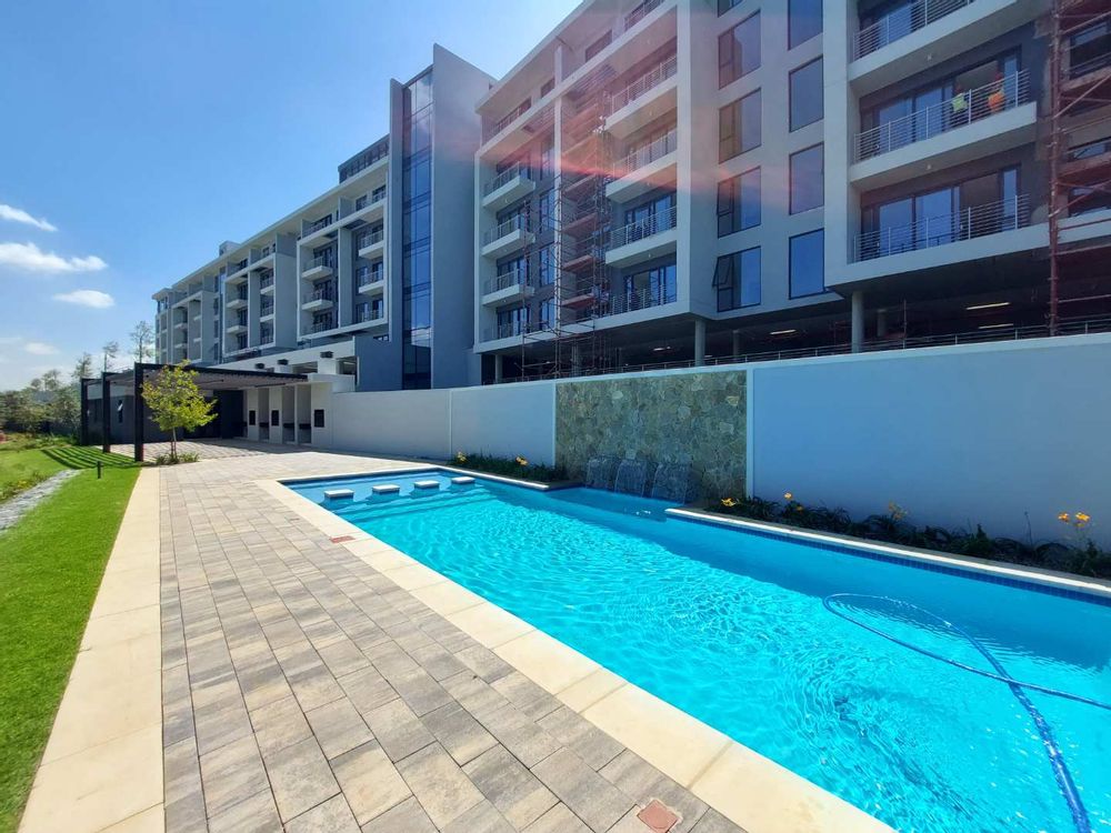 Photo of the pool taken during building phase