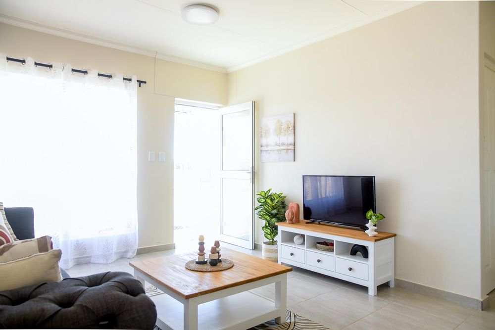 Modern, open-plan living.