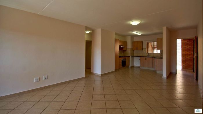 2-Bedroom Apartment in Olympus To Rent with balcony, garage, and security amenities.
