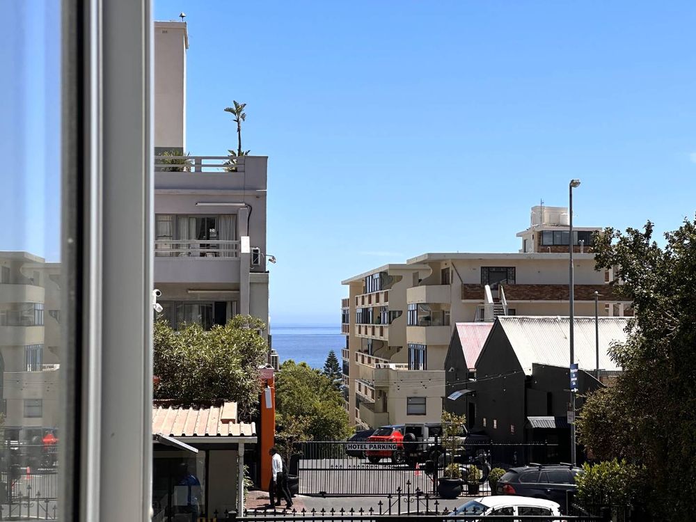 Sea view from bay window