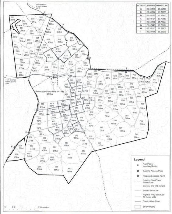 Property #2179578, Vacant Land Residential for sale in Windhoek Central