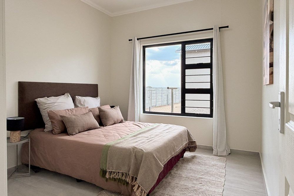 All bedrooms with built-in cupboards.