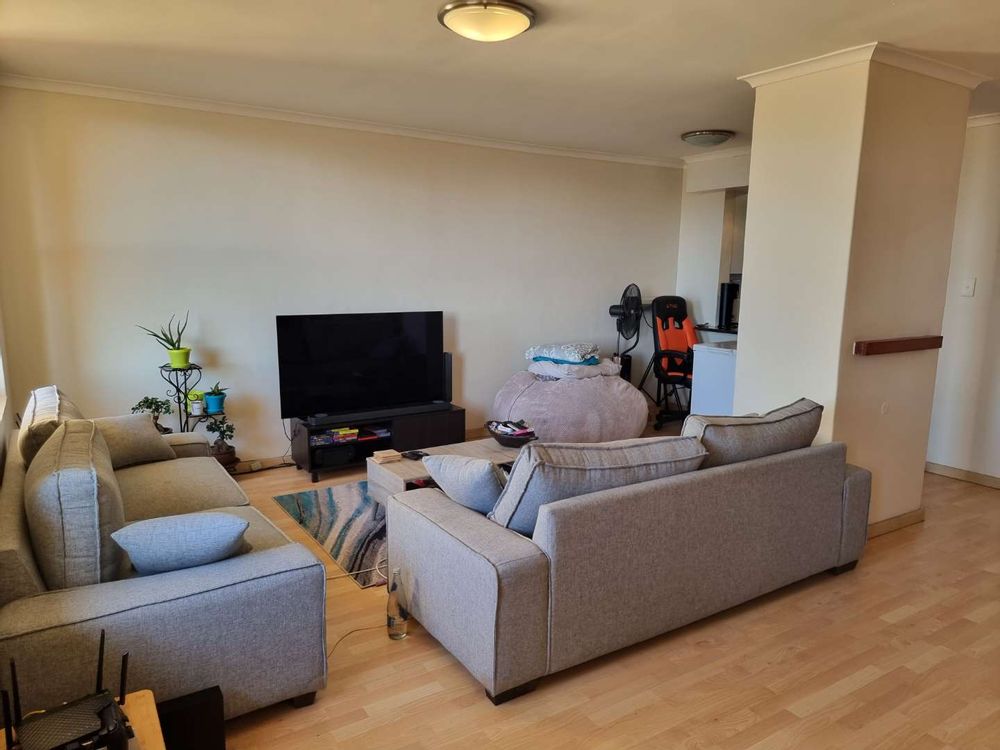 Open plan living area