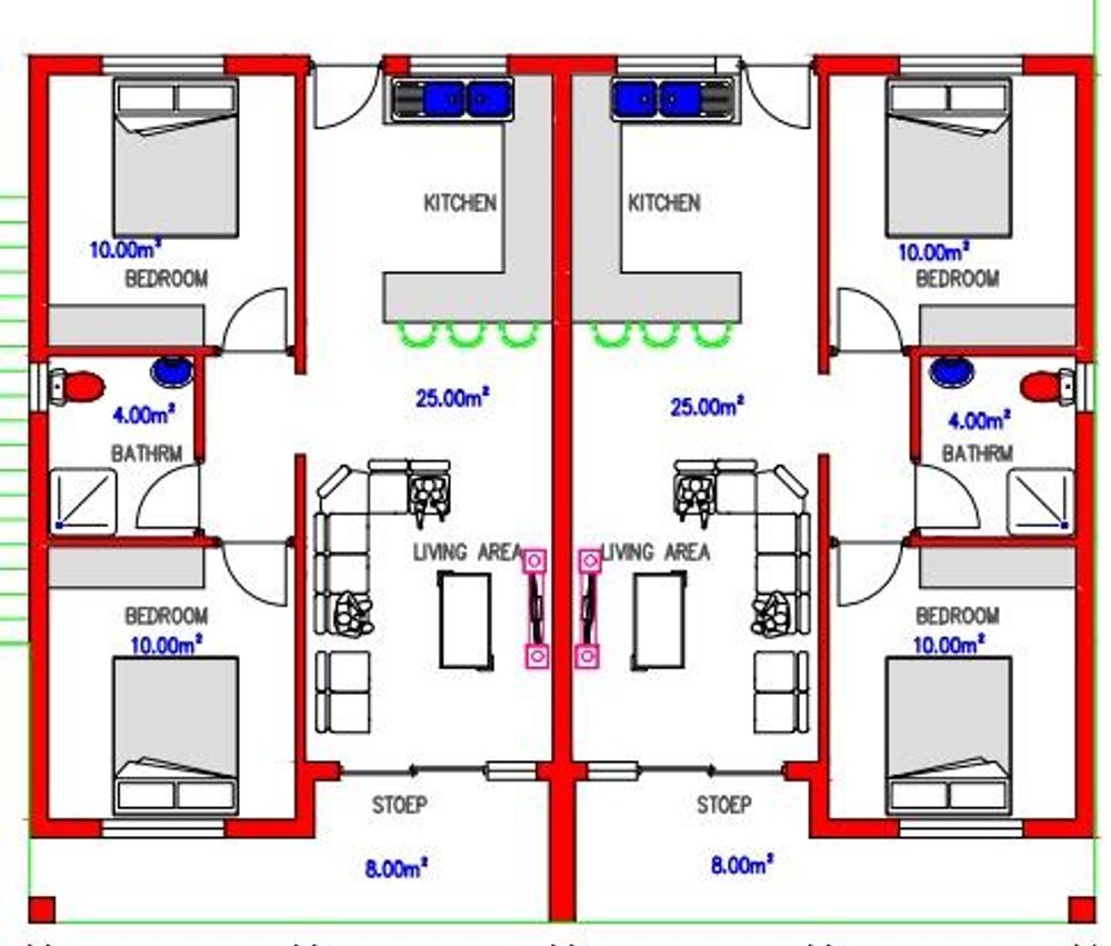 Unit layout.