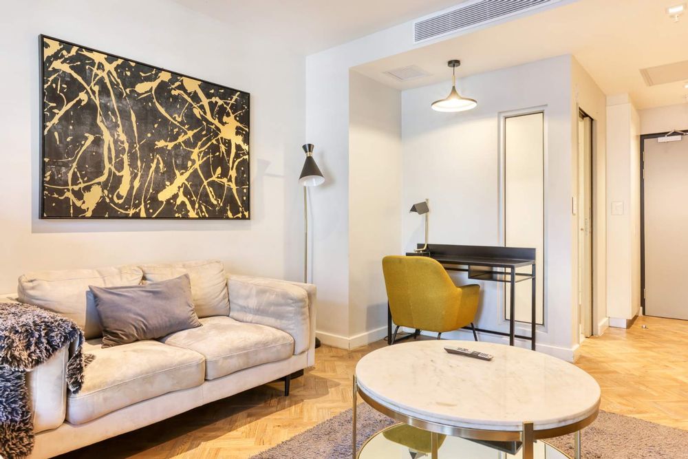 Open plan living space