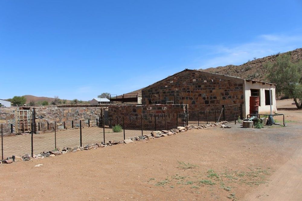 One of the farm buildings