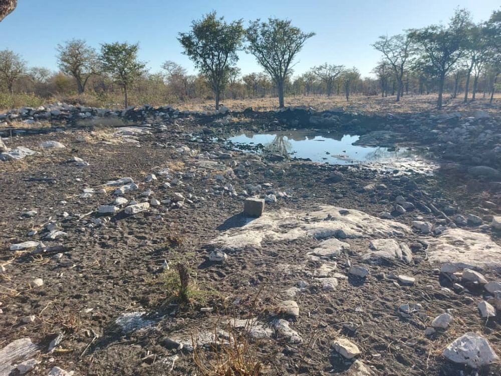 One of the smaller waterholes