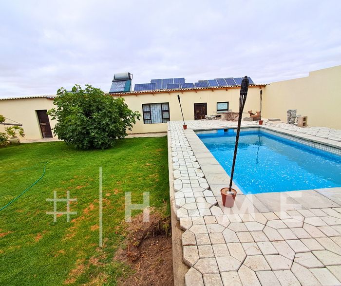 For Sale: House in Swakopmund River Plots with pool, flatlet, and spacious living.
