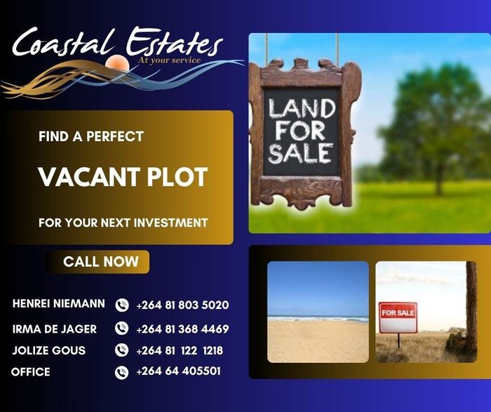 Prime Swakopmund Ext 9 Vacant Land Ready for Your Dream Home!