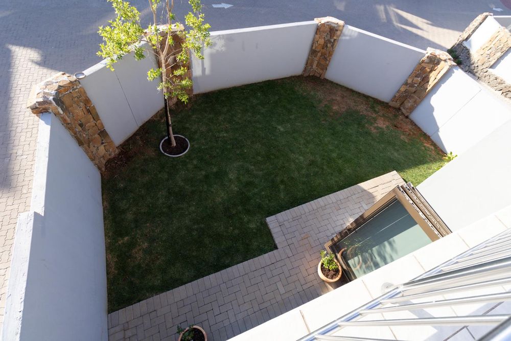 Garden as seen from balcony