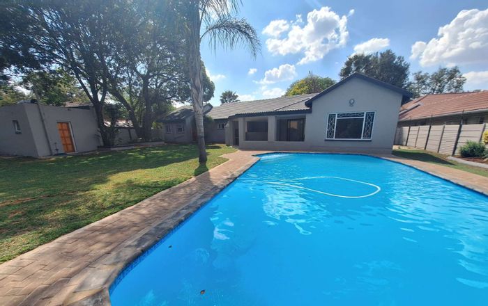 Rynfield House For Sale: Open-plan living, pool, granny flat, staff accommodation.