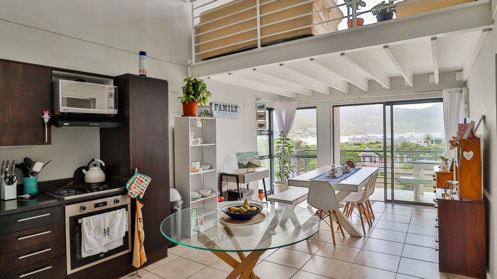 Open plan dining area