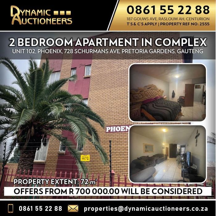 Property #2158319, Apartment for sale in Pretoria Gardens