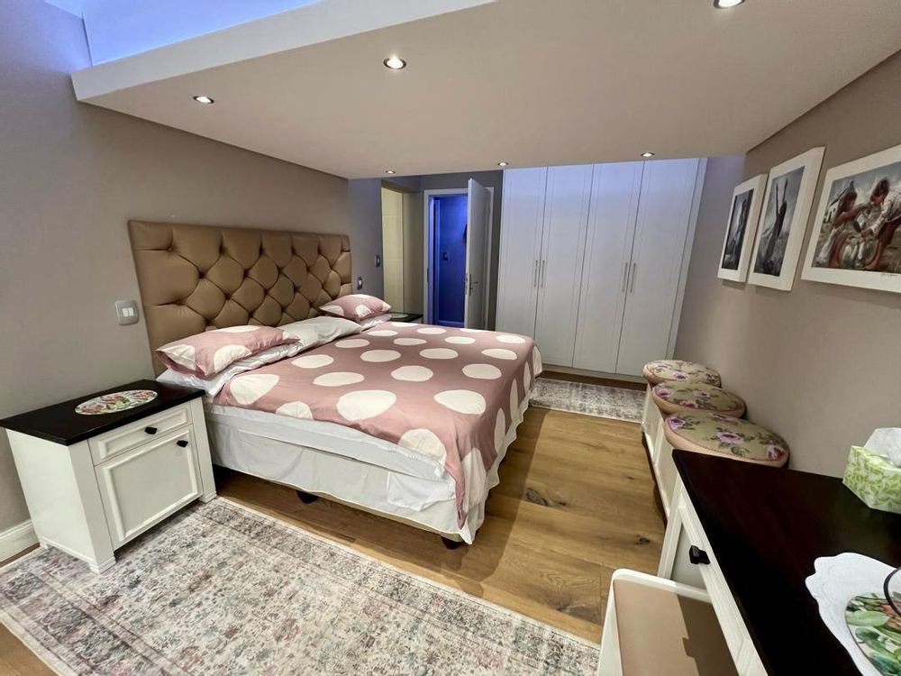 Bedroom 1 with built-in cupboards