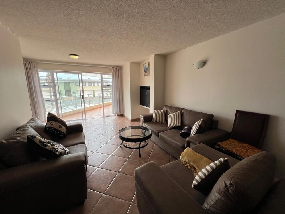 Lounge area with indoor BBQ