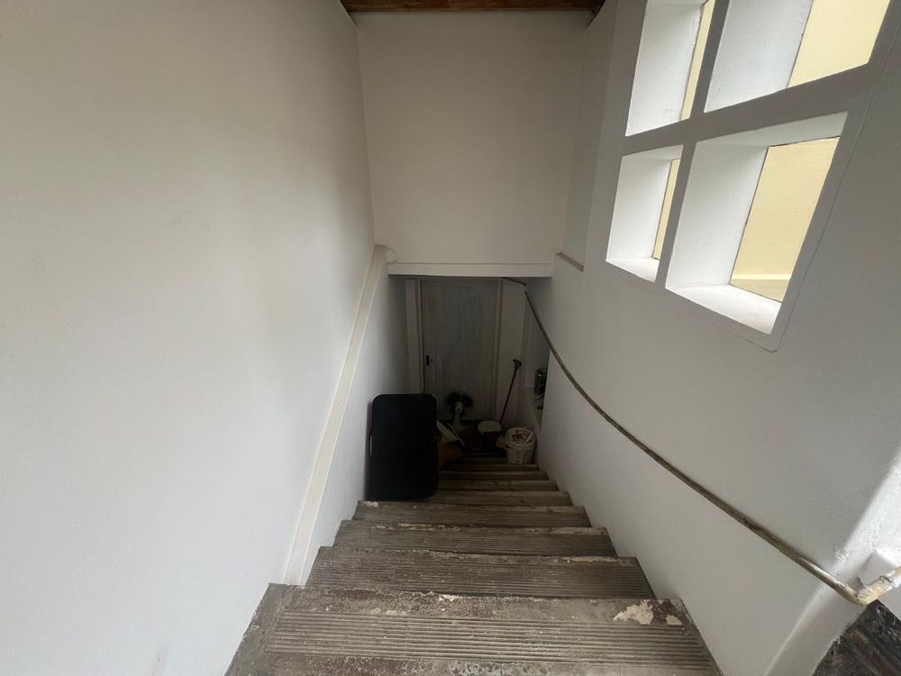 Leading to the basement.