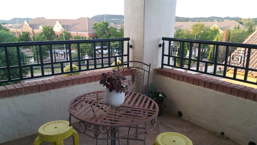 Beautiful view over the valley and sunsets