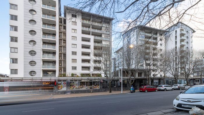 For Sale: Claremont Apartment with secure parking, open-plan living, and 24-hour security.