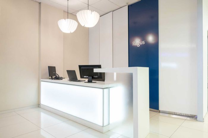 Office To Rent in Sandton Central: Private space, virtual services, and communal areas.