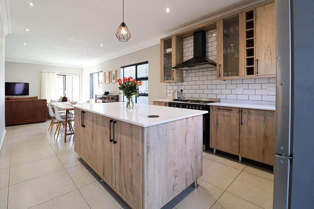 Kitchen as seen from back door