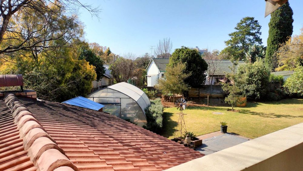 View from private balcony bedroom 1