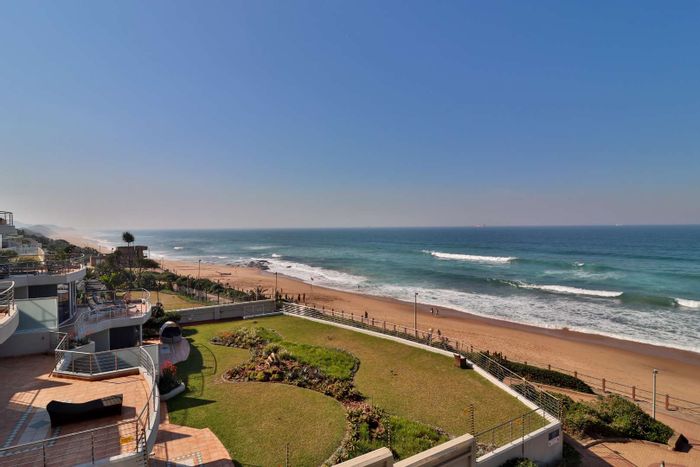 For Sale: Beachfront Apartment in Umhlanga Central with direct access and rental income.