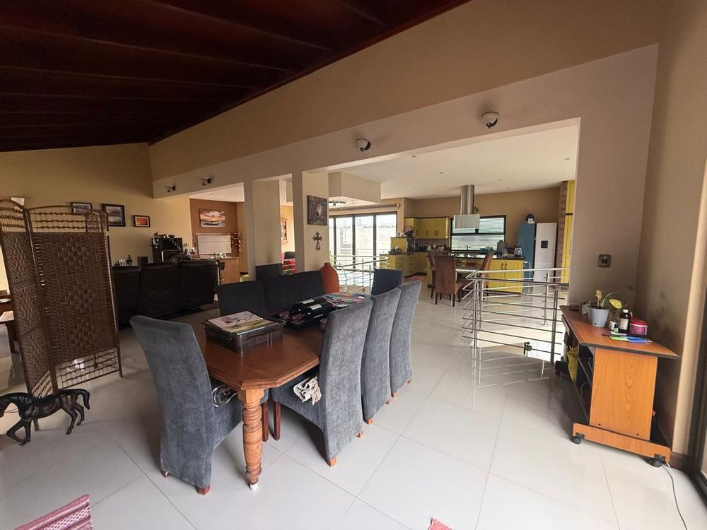 Open plan dining, kitchen and lounges