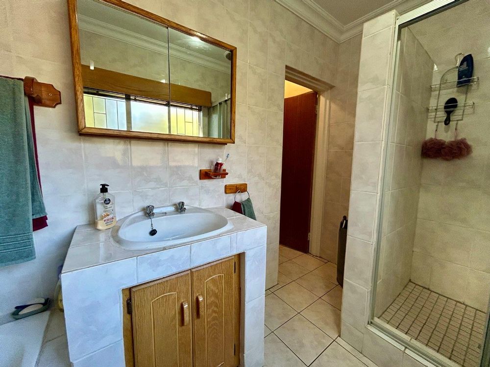 Bathroom of one-bedroom flat.