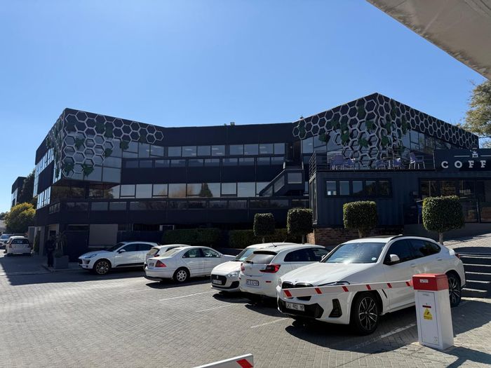 Office To Rent in Gallo Manor: Secure parking, on-site café, 45 m² space.