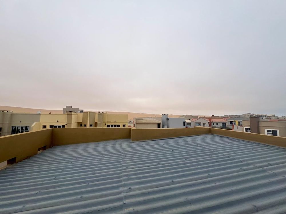 View of the desert in the distance