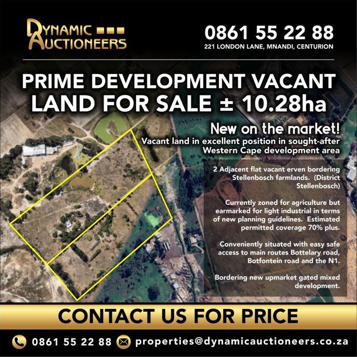 Property #2077759, Industrial for sale in Stellenbosch Central