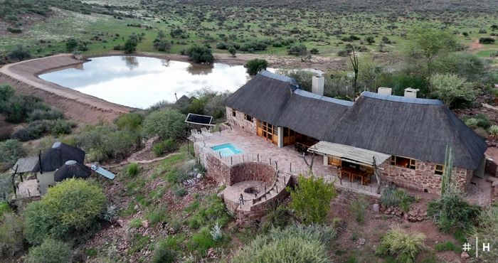 For Sale: Expansive Windhoek Central Farm with private lodge, game reserve, and airstrip.