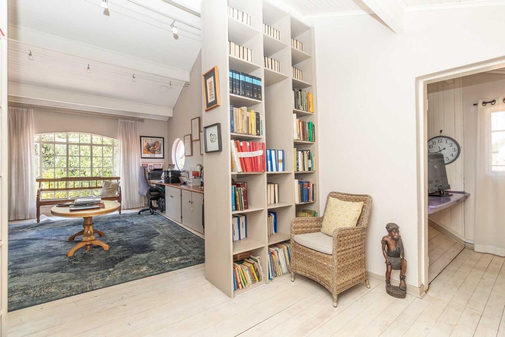 Separate storage area to study/future bathroom