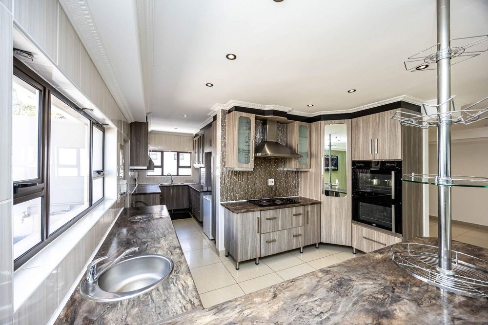 Open plan kitchen and scullery