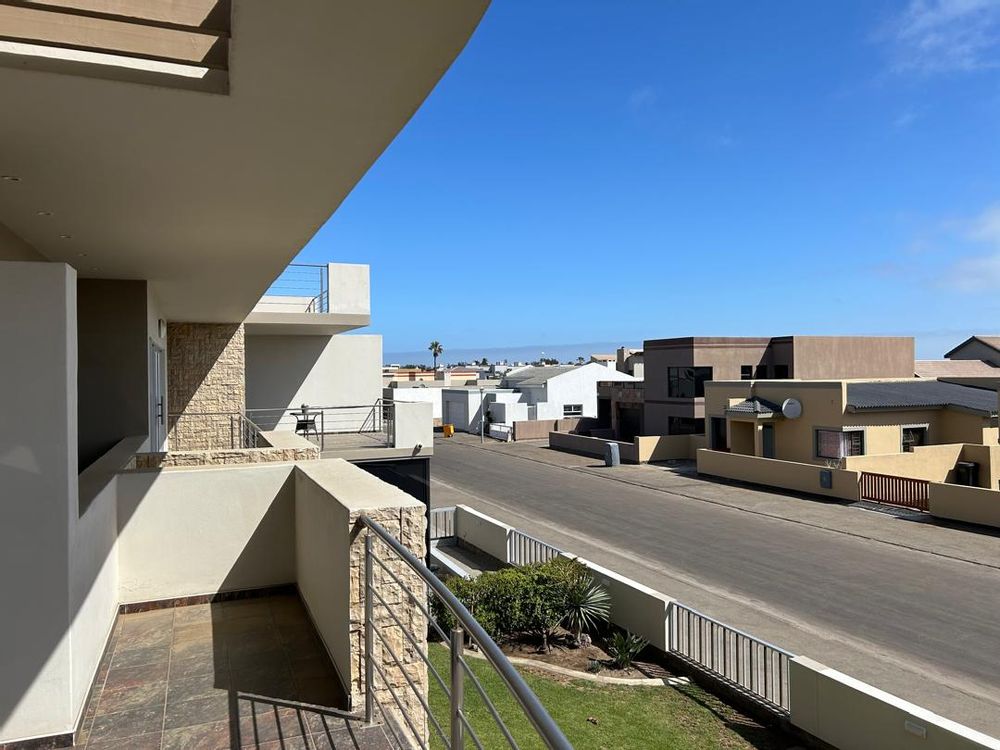 Views from the bedroom balconies