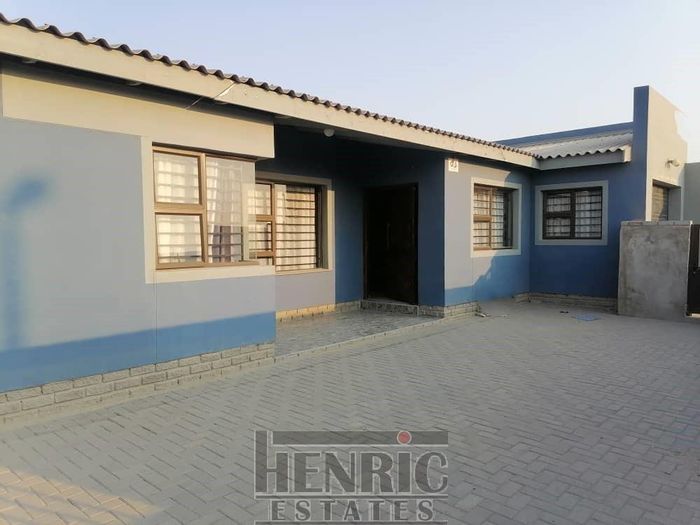 House for Sale in Mondesa: 3 bedrooms, BBQ area, garage, and security features.