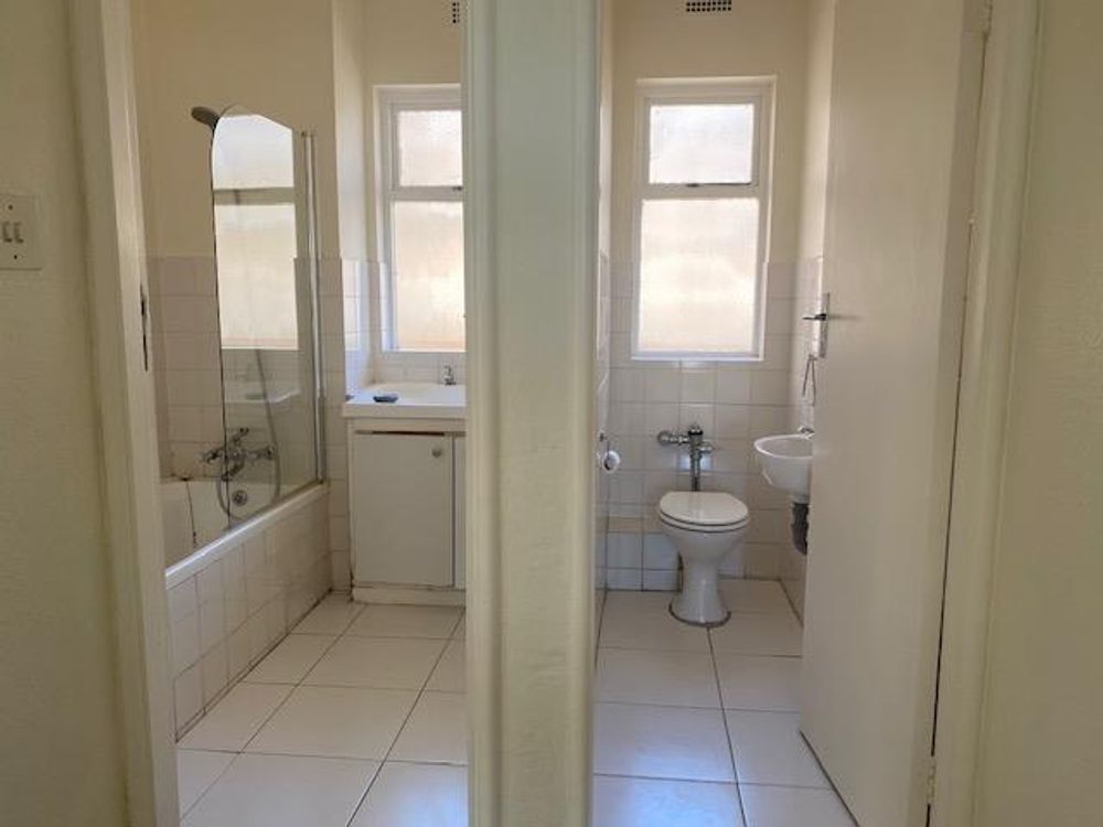 Bathroom and separate toilet