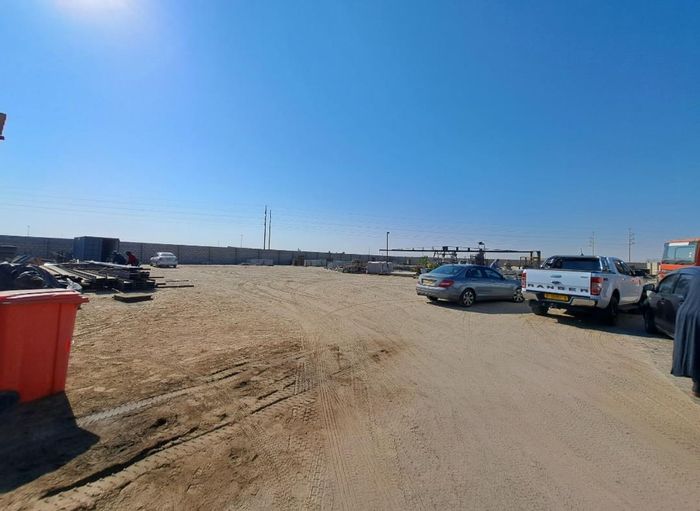 Industrial Plot in Walvis Bay Central with Weighbridge, 100m² Building, and Boundary Walls