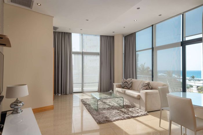 Umhlanga Rocks Central Apartment To Rent: Sea views, secure parking, and exclusive amenities.
