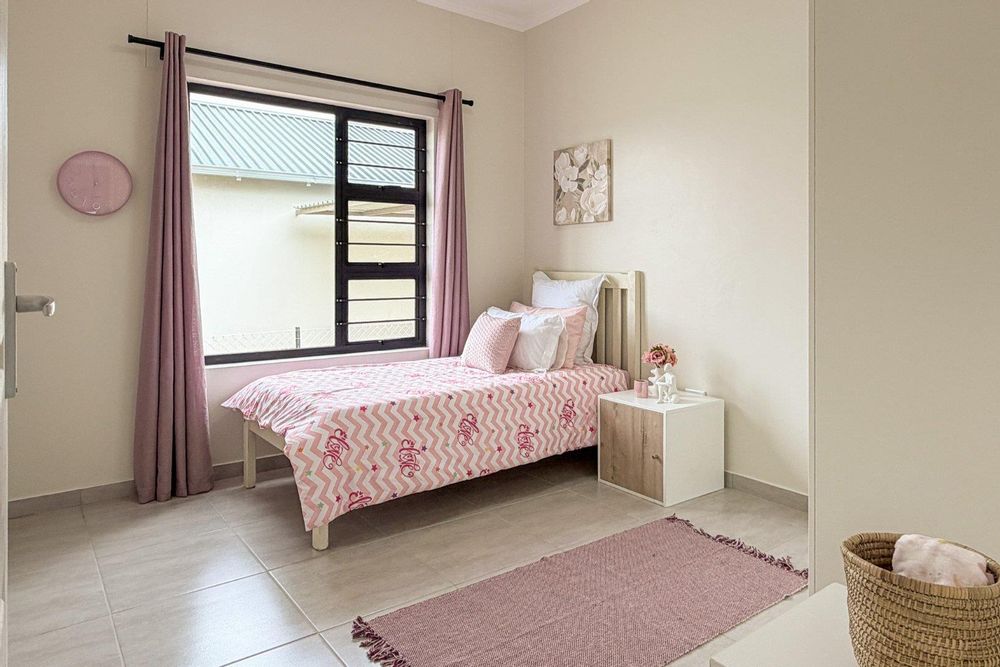 All bedrooms with built-in cupboards.