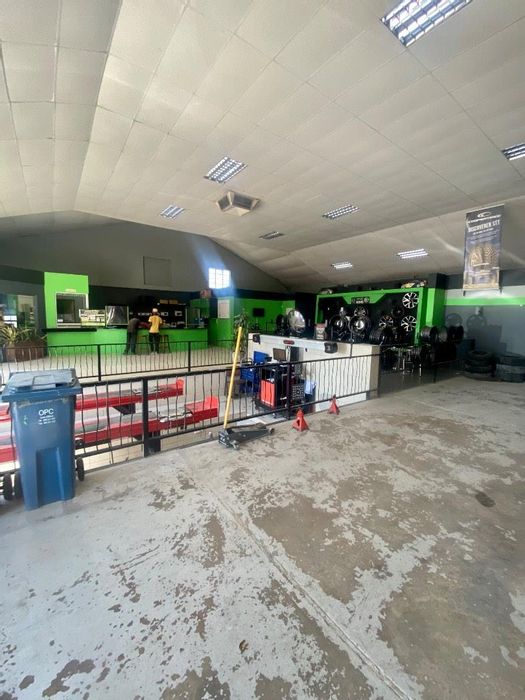 Retail property for sale in Rundu Central with workshop, offices, and staff house.