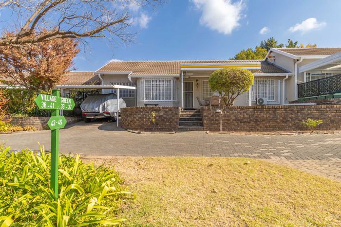 Bryanston Retirement Village For Sale: Spacious, Secure Living with Clubhouse and Gardens