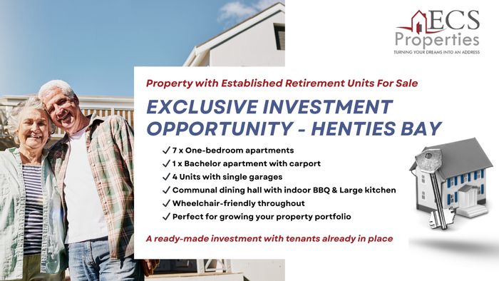 Property #2418212, Retirement Village For Sale in Henties Bay Central