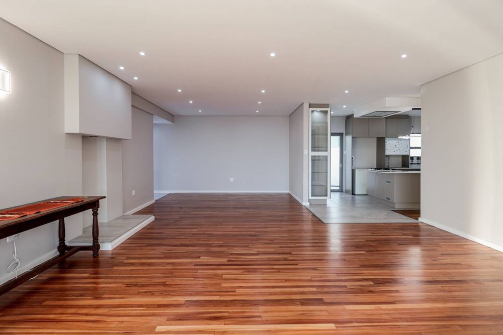 View of the living/dining room area towards the entrance area