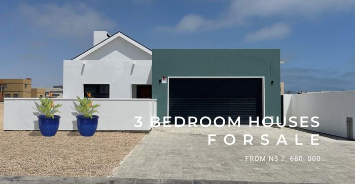 For Sale: Townhouse in Swakopmund Ext 15 with garden, garage, and spacious layout.