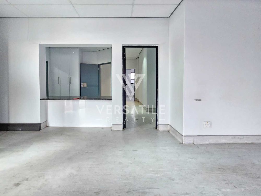 Waiting area leading to consultation room